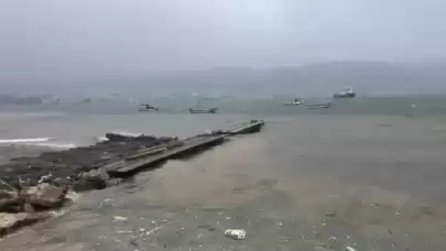 Fırtına Sonrası Denizde Kirlilik Gün Yüzüne Çıktı