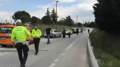 TEM’de Yine Zincirleme Kaza Meydana Geldi- 6 Kişi Yaralandı