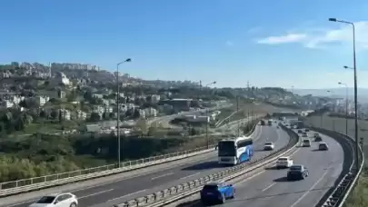 TEM Otoyolu’nun Kocaeli Geçişinde Yoğun Bayram Trafiği