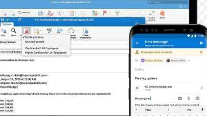 Outlook'ta E-posta Arka Planına Renk ve Resim Nasıl Eklenir?