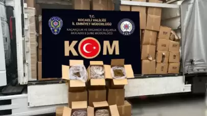 Kocaeli Geçişinde 4 Ton Tütün Ele Geçirildi...