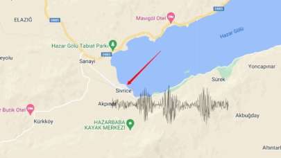 Elazığ'da Deprem Büyüküğü 4.0 Olarak Belirtildi...