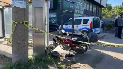 Kocaeli'de Feci Kaza! Motosiklet Ciple Çarpıştı...