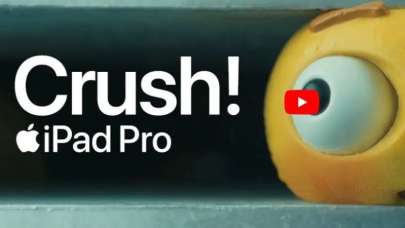  Apple, "Crush" adını verdiği iPad Pro reklamı için özür diledi