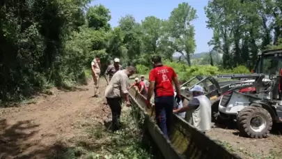 İzmit'te Tarımsal Sulama Kanallarında Temizlik...