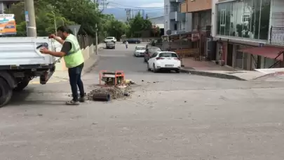 Körfez İlçesinde yol Çalışması Yapan İşçiye Araba Çarptı...