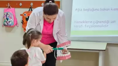 Başiskele Miniklere Ağız Diş Sağlığı Eğitimi Verildi