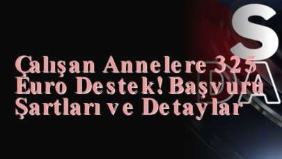 Çalışan Annelere 325 Euro Destek! Başvuru Şartları ve Detaylar