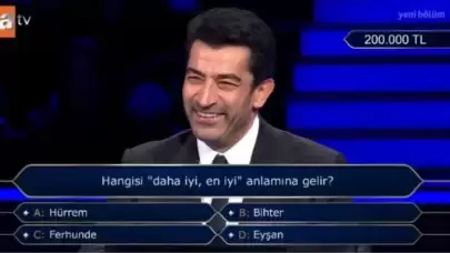 Hangisi "daha iyi, en iyi" anlamına gelir? Kim Milyoner Olmak İster 30 Haziran Sorusu Cevabı Nedir? 100 Bin TL'lik soru ve cevabı ne?