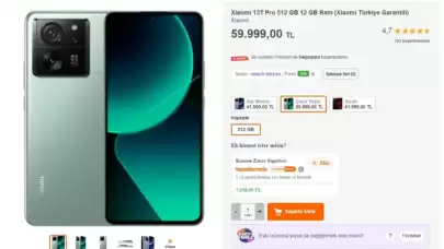 Xiaomi 13T Pro Çayır Yeşili ile Göz Kamaştırıyor: İşte Detaylar ve Uçuk Fiyatı!