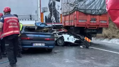 Sakarya’da 8 araçlı feci kaza: 1 ölü, 6 yaralı