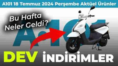 A101 Büyük İndirim Başlattı! A101 18 Temmuz 2024 Perşembe Aktüel Ürünler Kataloğu