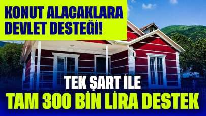 Konut Alacaklara Devlet Desteği! Tek Şart İle Tam 300 Bin TL Destek