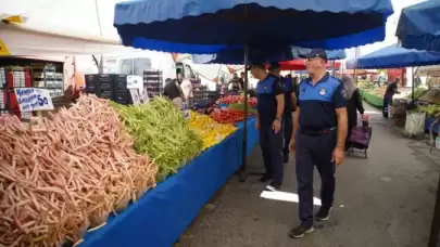 Çayırova Zabıtasından Pazar Denetimi