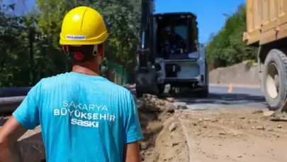 Geyve’nin 6 Mahallesine 10 Bin Metrelik Yeni İçme Suyu Hattı