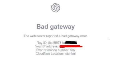 Son Dakika Chat GPT Neden Açılmıyor?