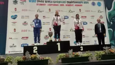 Çayırova Belediyesi Eğitim Spor Kulübü Sporcusu Sinem Erdoğan Dünya Üçüncüsü Oldu