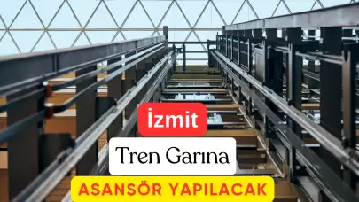 İzmit Tren Garı’nda Asansörlü Erişim Kolaylığı: Herkes İçin Daha Rahat Ulaşım