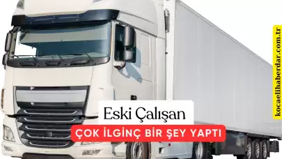 Eski Çalışan Şaşkınlık Yarattı: İş Yerinin Kamyonetiyle 90 Kilometrelik Gece Turu!