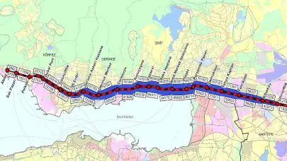 Kocaeli Metrosu 2028 Yılında Hizmete Girecek! Kuzey Hafif Raylı Sistem Hattı