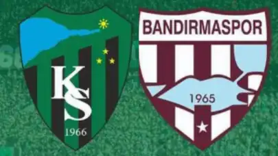 Kocaelispor ve Bandırmaspor Liderlik İçin Karşı Karşıya! Kadrolar Açıklandı