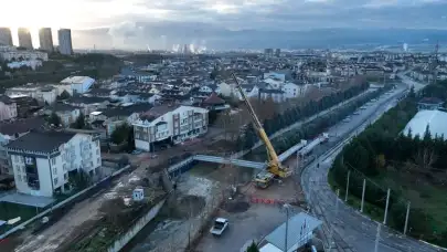 Kocaeli Stadı'na Konforlu Ulaşım Sağlanacak! Akarca Deresi Köprüsü Projesi'nde Sona Gelindi