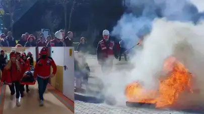 KOÜ Hastanesi’nde Yangın Tatbikatı! Güvenlik ve Hazırlık İçin Önemli Adım