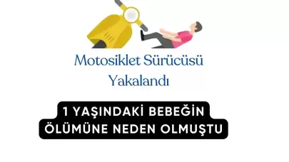 Fatih'te 1 Yaşındaki Bebeğin Ölümüne Sebep Olan Motosiklet Sürücüsü Polis Tarafından Yakalandı