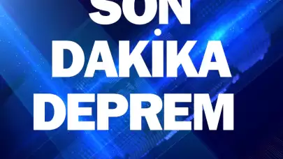 Son Dakika Erzincan Refaiye'de Deprem Büyüklüğü 4.1