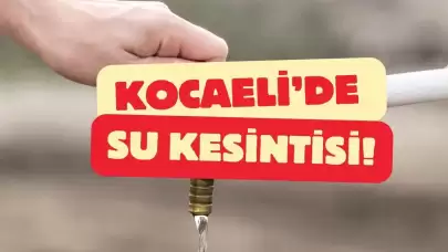 Kocaeli’de Büyük Su Kesintisi! Hangi Mahallelerde Su Yok? İşte 20 Eylül Cuma Gününün Detayları