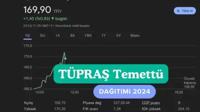 Tüpraş Temettü Dağıtımı 2024: Yatırımcılar İçin Kazanç Fırsatları!