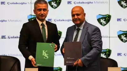 Kocaelispor, Çolakoğlu Metalurji ile Sponsorluk Anlaşması İmzaladı