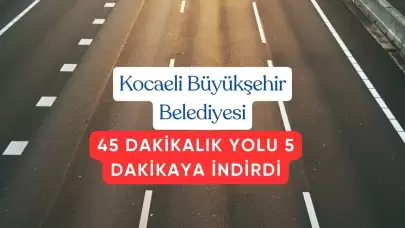 Kocaeli Büyükşehir Belediyesi, Körfez Yukarı Hereke İle Dilovası Çerkeşli Arasındaki Yeni Yolu Tamamladı