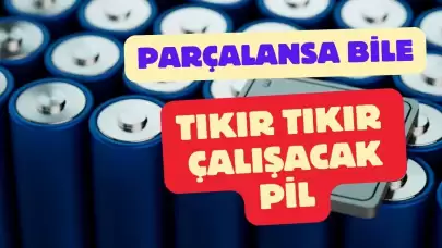 Çin Öyle Bir Pil Yaptı Ki Parçalasanız Bile Çalışıyor!