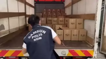 Samsun'da Sahte İçki Üretiminde Kullanılan 2 Ton Etil Alkol Yakalandı!