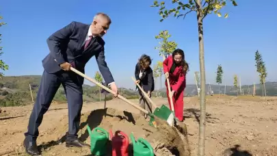 Azerbaycan Hatıra Ormanı Gölcük'te Yeşeriyor: Kardeşliğe Fidan Dikildi!