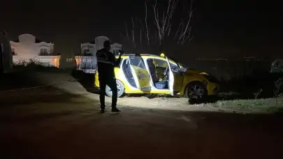 Taksici yol kenarında boğazı kesilmiş halde bulundu