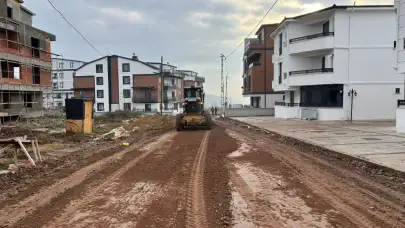 Başiskele'de alt yapı çalışmaları sürüyor