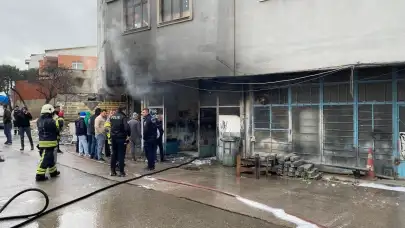 Kocaeli Körfez'de elektrikli soba yangına sebep oldu