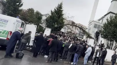 Kocaeli Çayırova ilçesinde eşi tarafından silahla öldürülmüştü: Cenazesi Gümüştepe Camii'nde kılındı