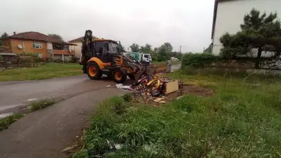 Düzce’de günlük 210 ton evsel atık toplanıyor