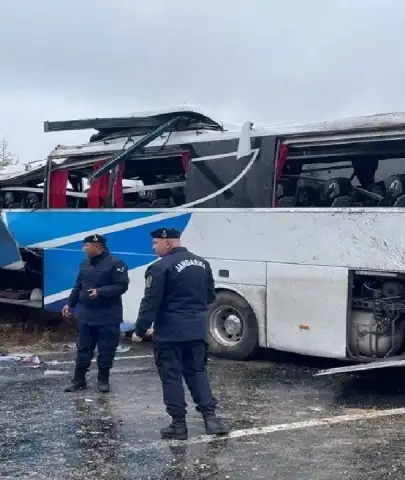 Eskişehir’de Yolcu Otobüsü Devrildi! 1 Ölü, 42 Yaralı