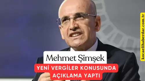 Bakan Mehmet Şimşek Yeni Vergi Paketleri Hakkında Açıklama Yaptı!