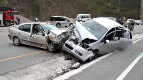 Bolu’da Gişelerde Feci Kaza 1 Ölü, 1 Yaralı