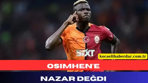 Osımhen’e Nazar Değdi: Galatasaray’ın Yıldızı Sakatlandı