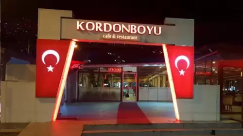 Kocaeli Hereke’de Büyük Yangın Paniği! Kafe Alevlere Teslim Oldu