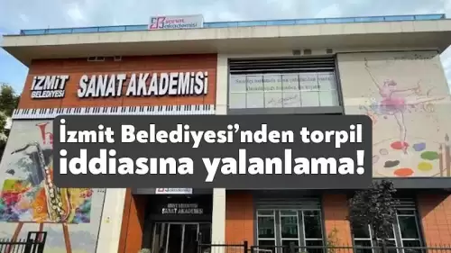 Kocaeli İzmit Belediyesi'nden Torpil İddialarına Yalanlama