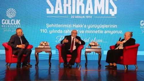 Kocaeli Gölcük’te Sarıkamış Harekâtı Anlatıldı! "Tarihin En Soğuk Günü"