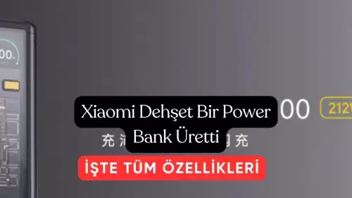 Xiaomi 25.000 mAh Kapasiteli Power Bankı Tanıttı Tam 212W Hızlı Şarj