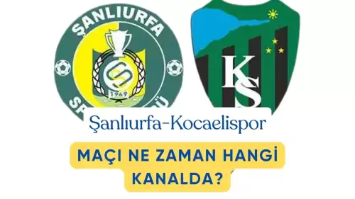 Şanlıurfaspor - Kocaelispor Karşılaşmasında Heyecan Dorukta! Maçın Yayın Bilgileri ve Tüm Detaylar